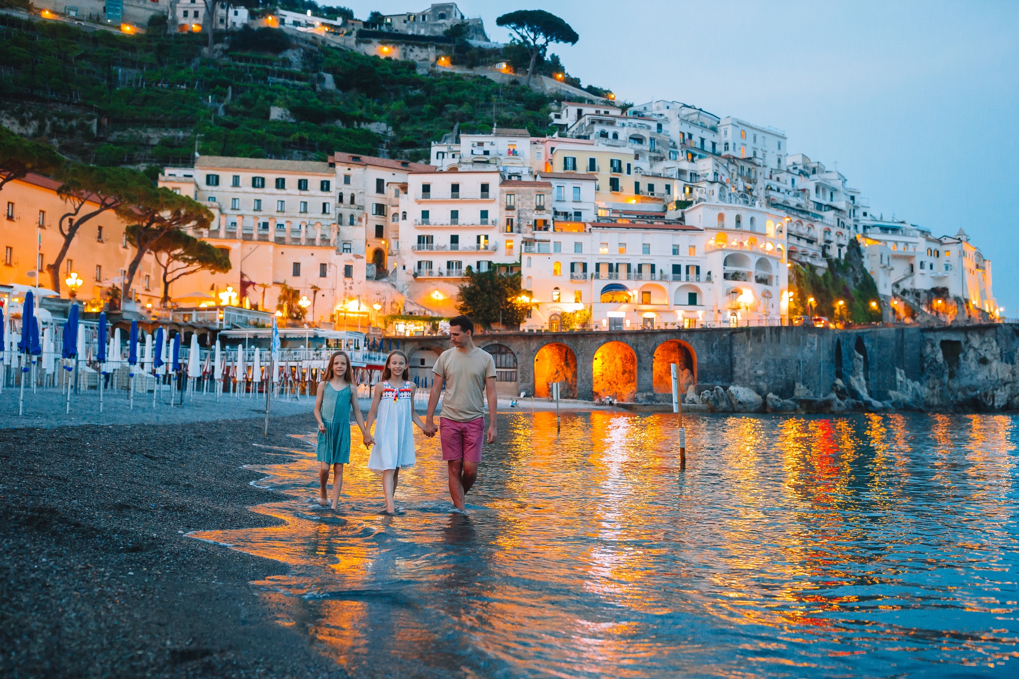 Amalfi at dusk